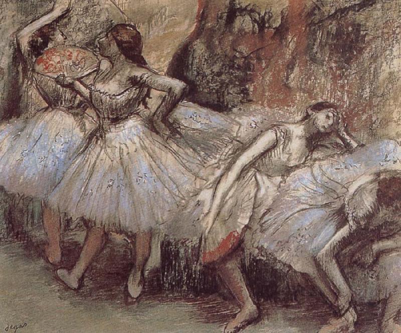Edgar Degas Dance have a break oil painting picture